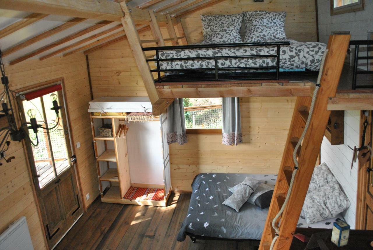L'Etournelle - Cabane Perchee Chaussan Exterior foto